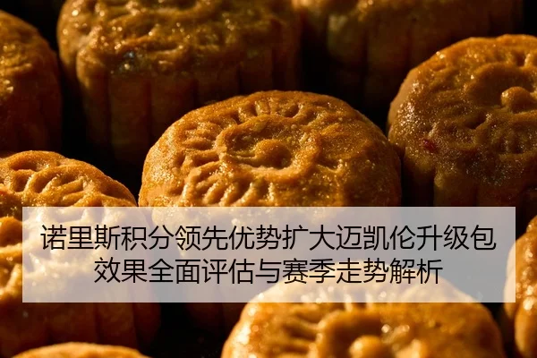 诺里斯积分领先优势扩大迈凯伦升级包效果全面评估与赛季走势解析